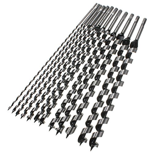 EsportsMJJ 460mm 6-28mm Vástago Hexagonal Brad Point Taladro Taladro Broca Broca Espiral Herramienta de Perforación de Madera - 16 mm