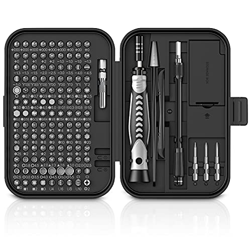 130 en 1 Juego de Destornilladores Torx de Precisión , Juego de Herramientas de Reparación de Bricolaje, kit de Herramientas de Reparación para iPhone, Ordenador Portátil, PC, MacBook Xbox