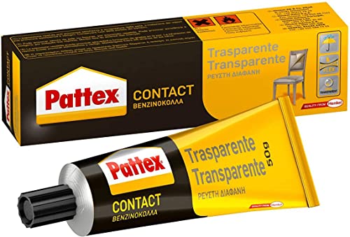 Pattex Cola de contacto, para trabajos de bricolaje, color transparente, 50gr (1419320)