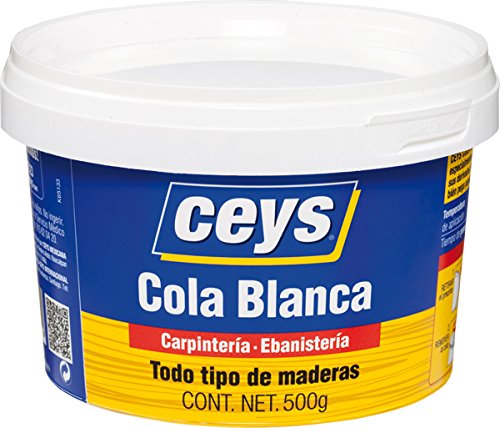 CEYS COLA BLANCA MADERA BOTE 1/2KG 501703