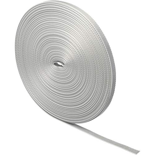 Schellenberg 11421 Cinta de persiana Enrollable 14mm, 50m, Gris