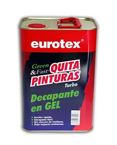 Decapante en gel Elimina fácilmente de 3 a 5 capas de pintura, barnices sintéticos y esmaltes - 4 litros -