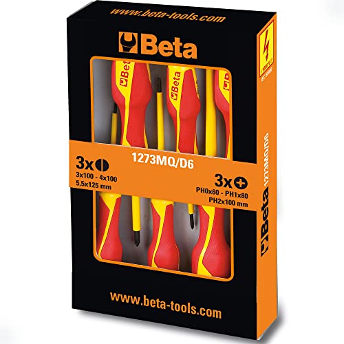 Beta 012730851-1273Mq/D6-Juego De 6 Destornilladores