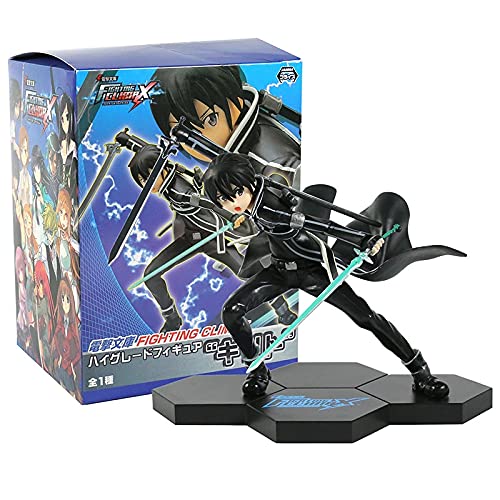 XONYO Figura De Anime Fighting Climax Sword Art Online Kazuto Kirito PVC Figura De Colección Modelo De Juguete 15cm