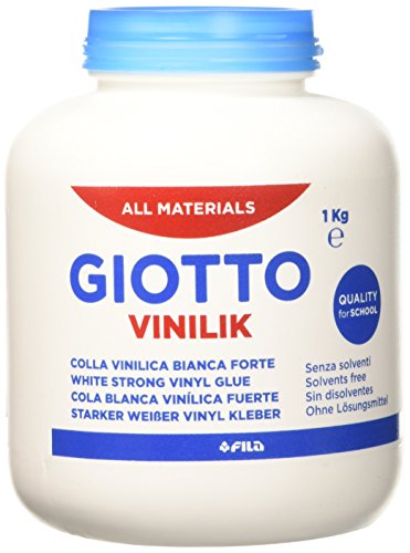 GIOTTO Vinilik, Cola Vinilica Blanca Fuerte, Bote de Plástico, 1kg
