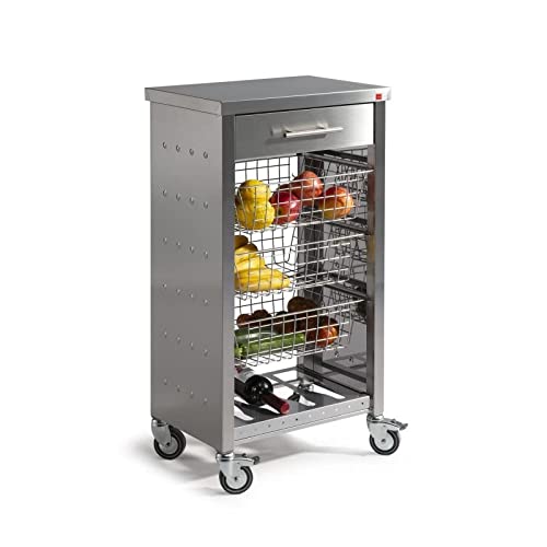 DON HIERRO - Carro de cocina, Verdulero OTTO INOX