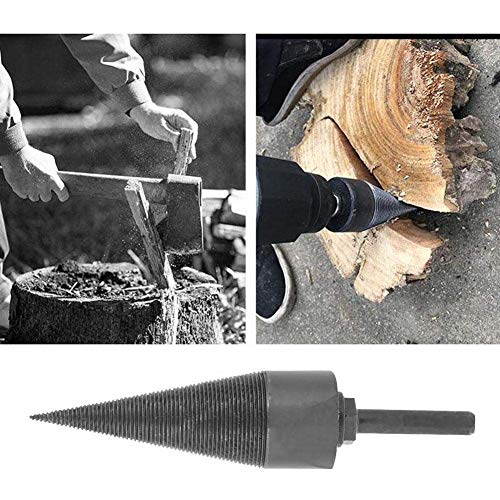 Broca de LeñA Para El Hogar Astilladora de Madera RáPida VáStago Para Taladro EléCtrico Taladro de Martillo FáCilmente Dividido