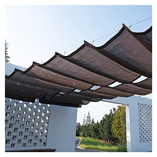 WQDY Toldo Parasol Onda Tela Sombra Retráctil Ajustable, Sombra y Transpirable para Jardín para Pérgola para Terraza (Size : 1.5x12m)