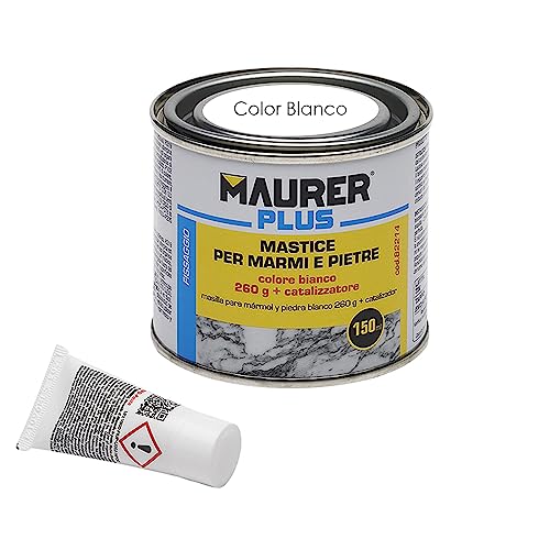 Masilla Para Marmol/Piedra 150 ml. Color Blanca