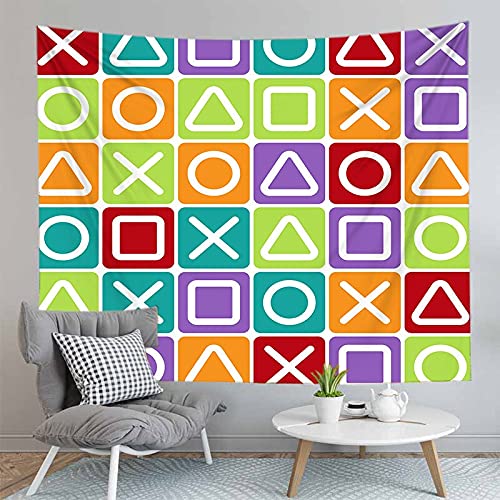 PPOU Giocatori Stampa tappeto arazzo appeso a parete casa Camera da letto decorazione murale sfondo panno appeso coperta di stoffa A6 150x200cm
