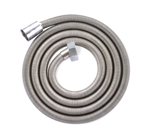 Manguera ducha universal PREMIUM, GARANTIA 5 AÑOS, flexible, precisa y duradera, acero inoxidable, recambio flexo 150 cm