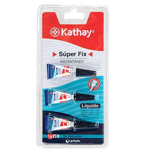 Kathay Pegamento Instantáneo, Trasparente, 3g, 9