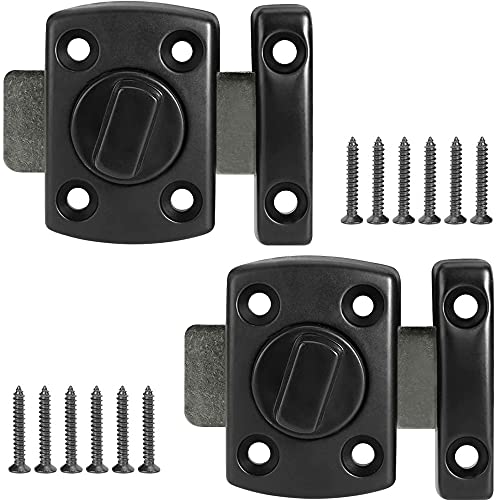 2 Pcs Cerrojo Puerta Antifurto Dispositivo Pestillo de Puerta Pestillo Cerradura de Puerta Perno para Puerta Ventana Gabinete