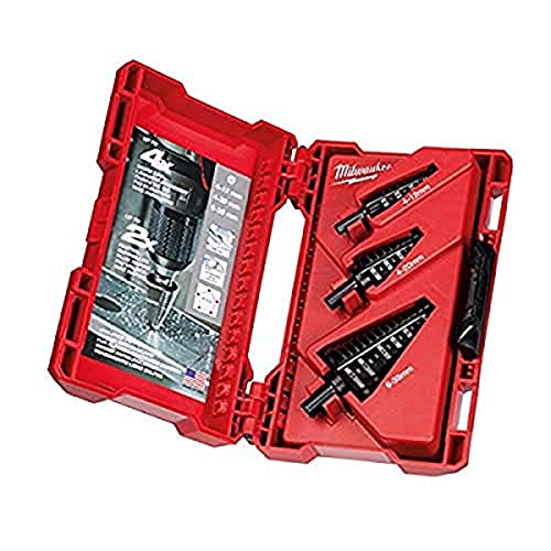 Milwaukee - Broca Escalonada Kit De 3 Unidades