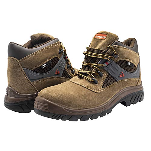 Bellota 72221-43 S1P - BOTA AIR AFELPADA, Color: Beige, Talla: 43