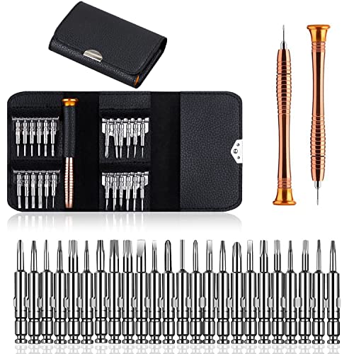 Destornilladores Precisión Kit 25 en 1 Para Poder Desmontar Tus Aparatos Electrónicos Juego Destornilladores para iPhone, PC, Xbox, Cámara, Reloj, Tablet PC, iPhone, Portátil Entre Otros