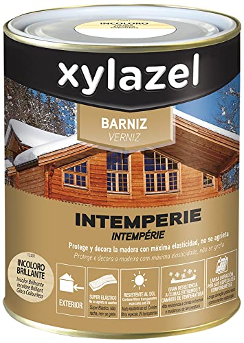 Xylazel Barniz Exterior Intemperie Brillante Incoloro 750 ml