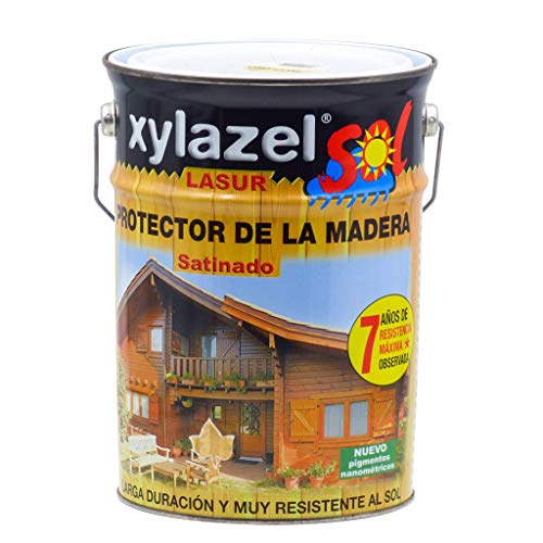 Xylazel - Protector lasur satinado 5l roble claro