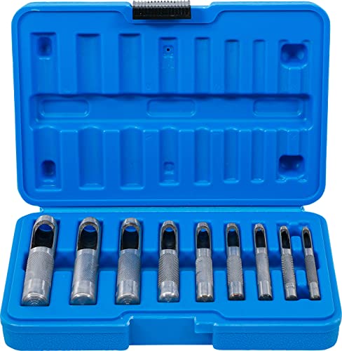 BGS 565 | Juego de sacabocados | 3 - 12 mm | 9 piezas